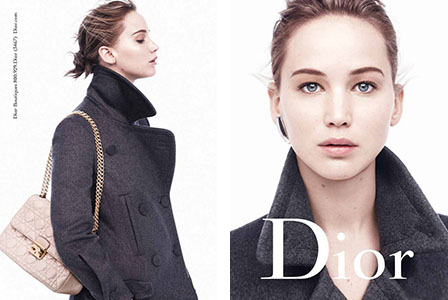  Дженифър Лорънс е без грим за фотосесия на Dior