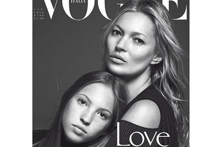 Дъщерята на Кейт Мос се снима за корицата на Vogue