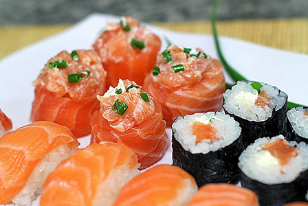 Похапването на суши ни излага на паразитни инфекции