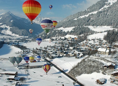 Фестивал на балоните в Швейцария