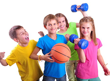 Децата, които спортуват, са по-щастливи и здрави