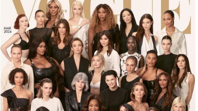 Vogue представя 40 легендарни жени на корицата за последния брой на редактора Едуард Енинфул